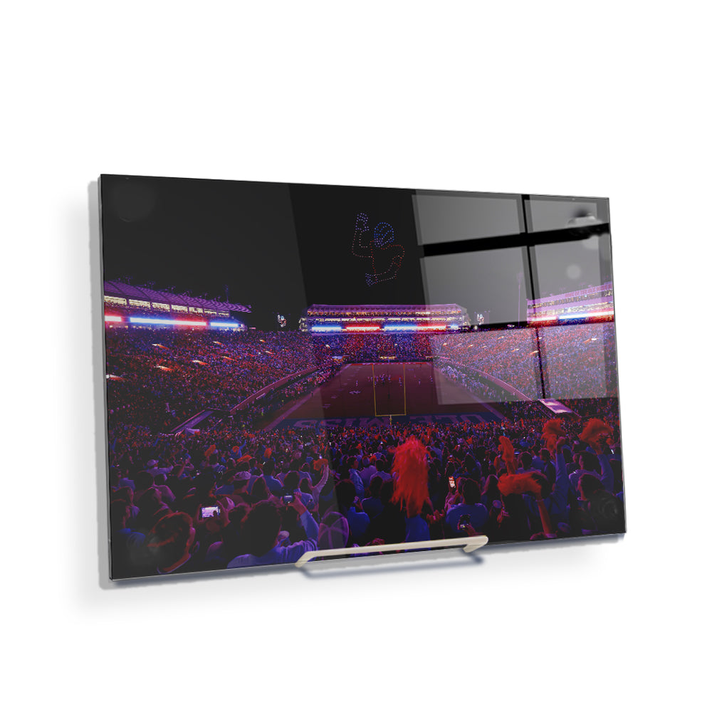 Ole Miss Rebels - Football Drones - College Wall Art #Canvas