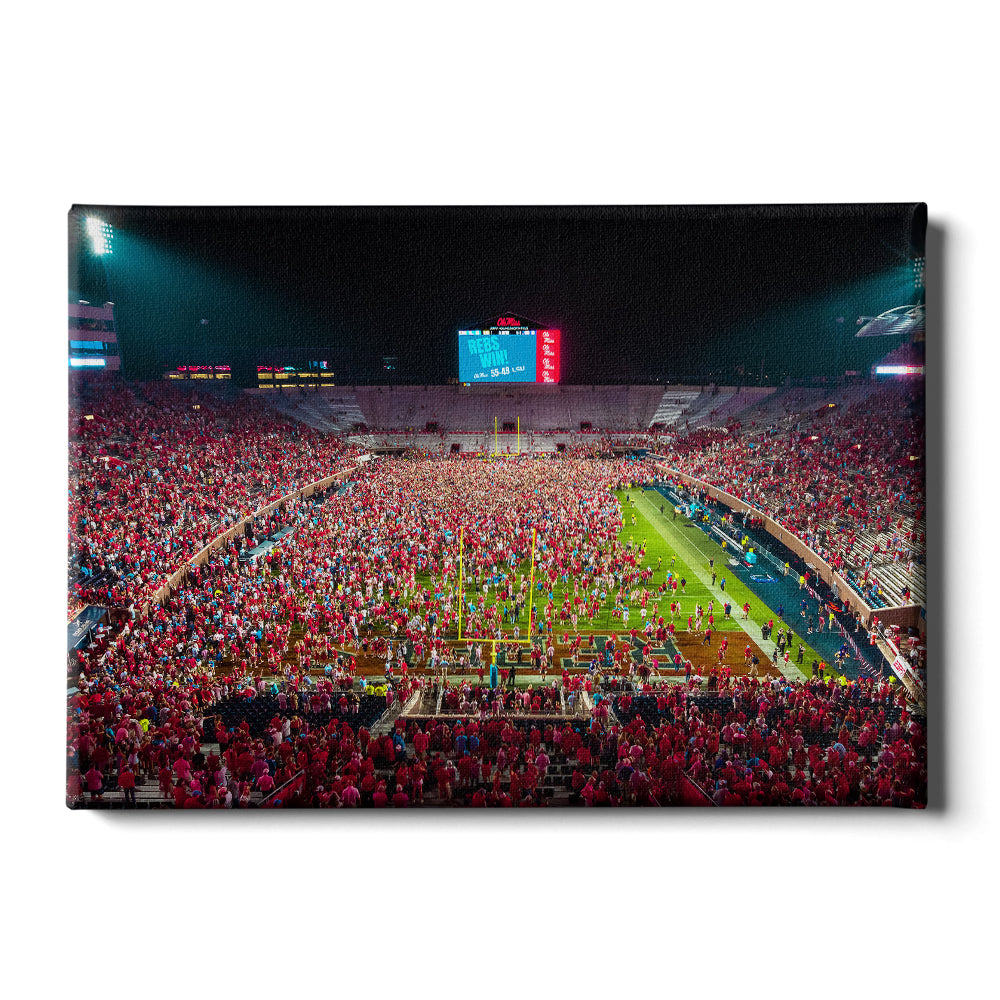 Ole Miss Rebels - Reb's Win! - College Wall  Art #Canvas