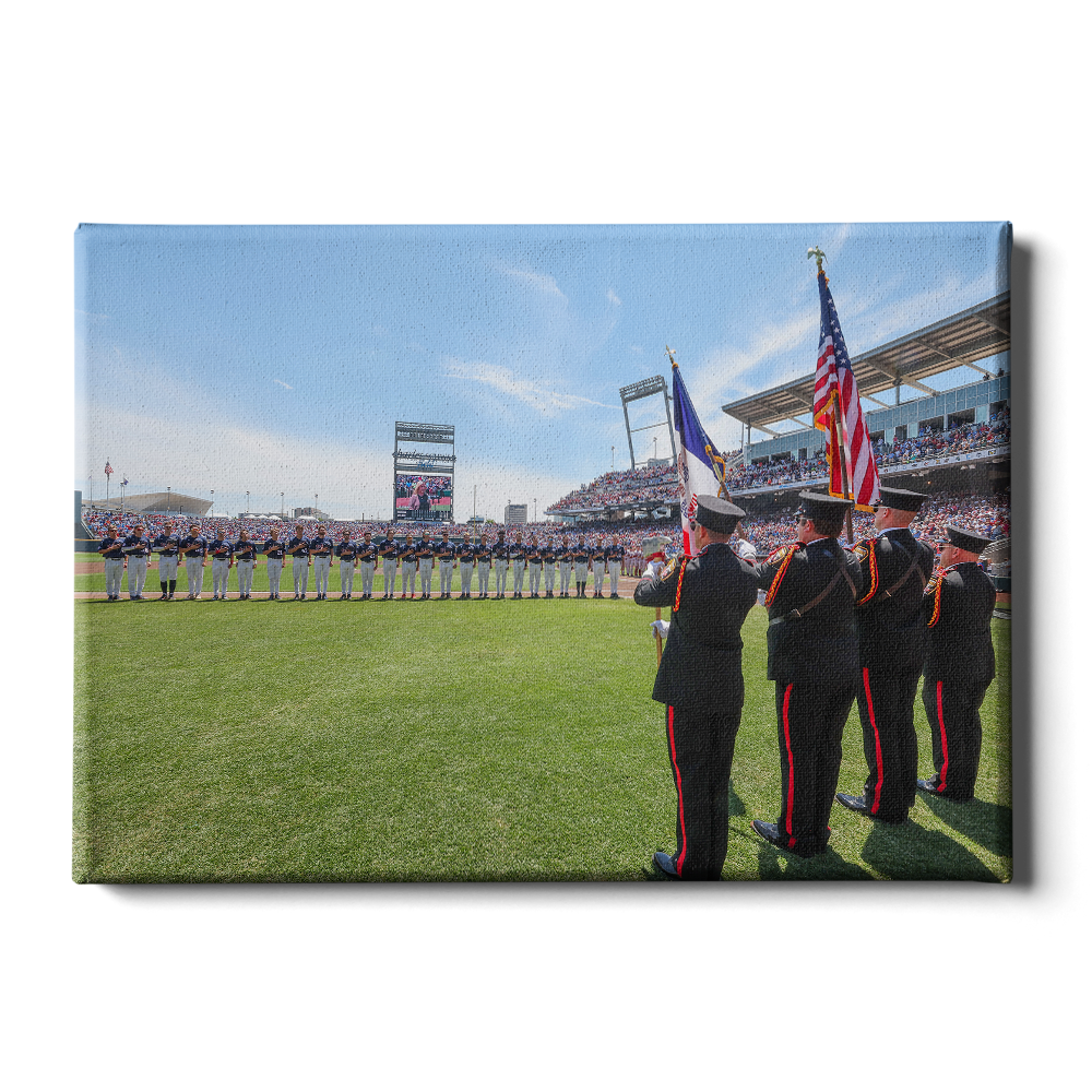 Ole Miss Rebels - National Anthem - College Wall Art #Canvas