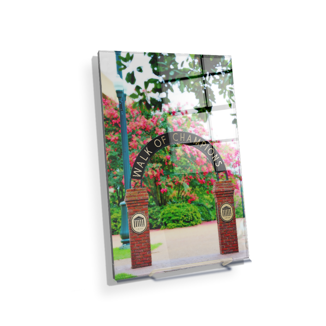 Ole Miss Rebels - Spring Walk of Champions - College Wall Art #Canvas