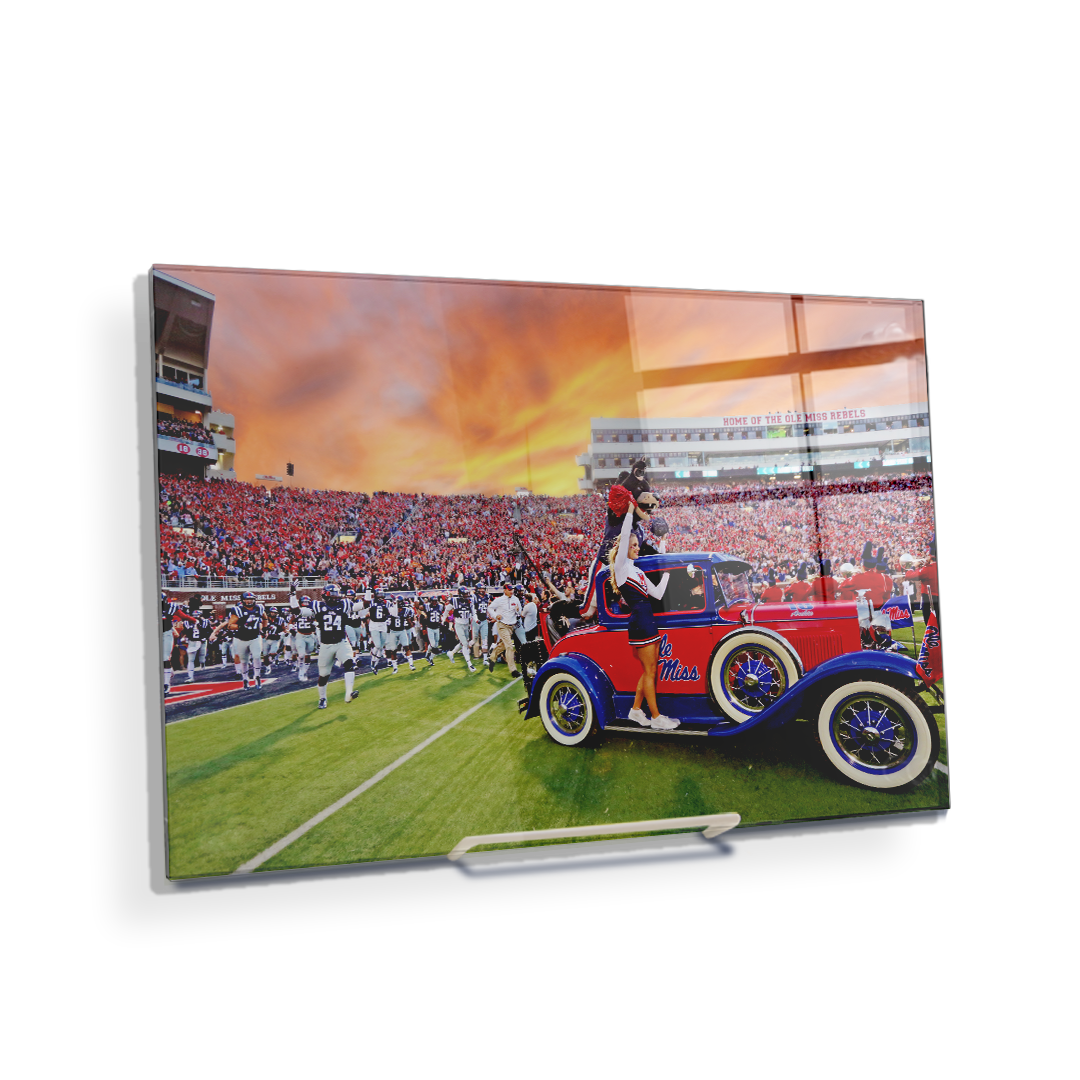 Ole Miss Rebels - Home of the Ole Miss Rebels - College Wall Art #Canvas