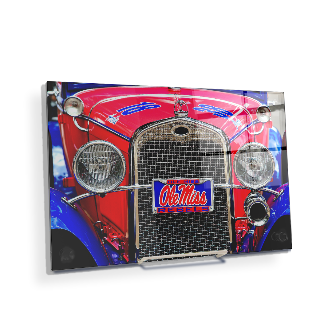 Ole Miss Rebels - Ramblin' Rebel - College Wall Art #Canvas