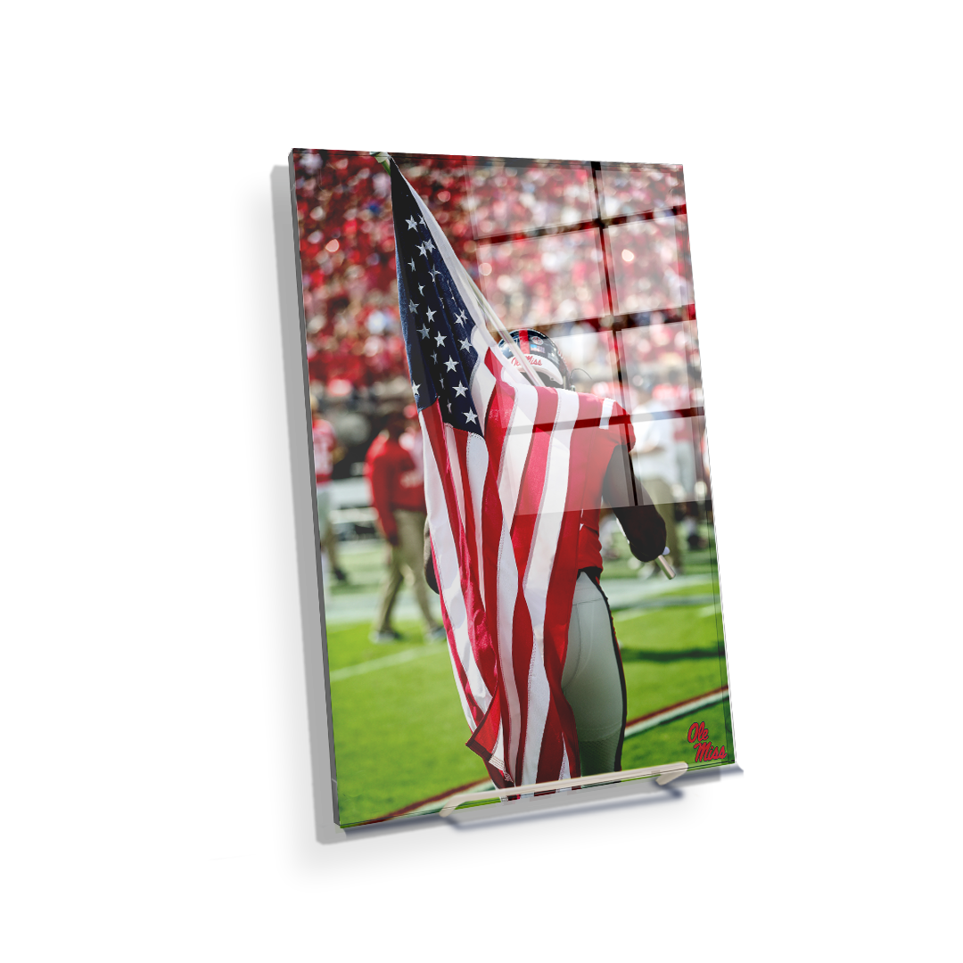 Ole Miss Rebels - Our Flag - College Wall Art #Canvas