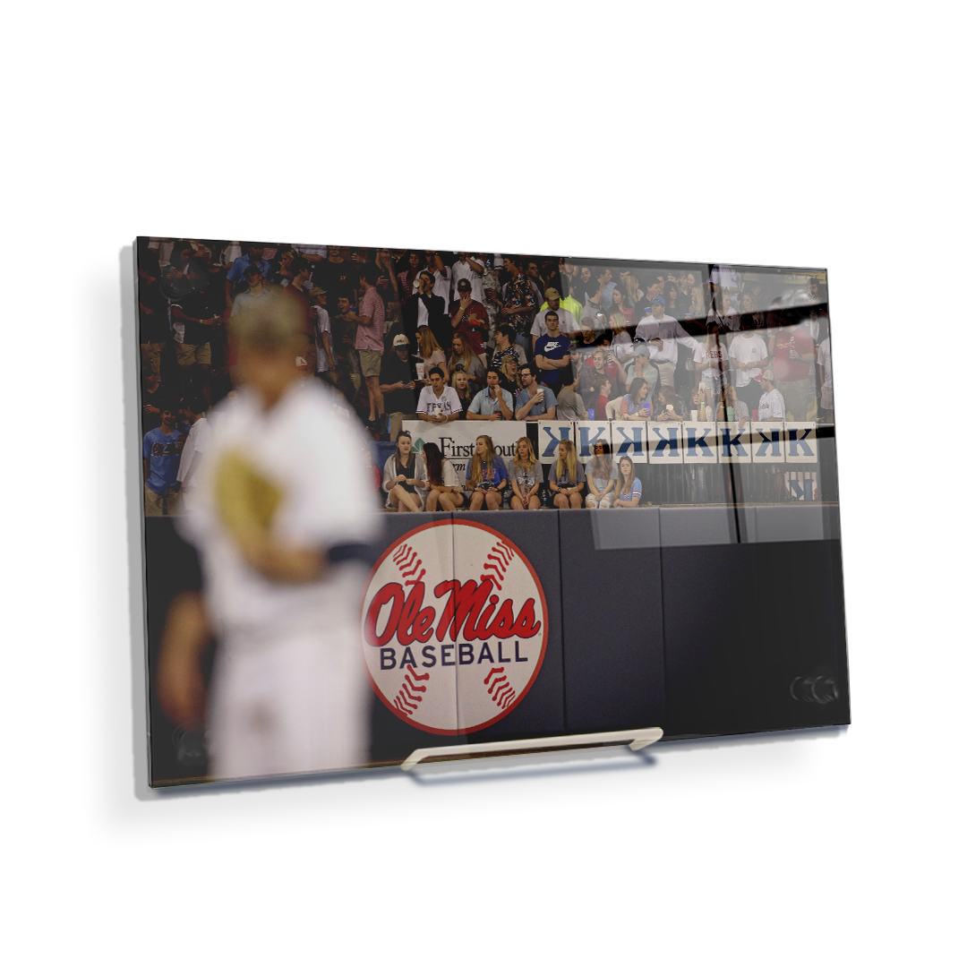 Ole Miss Rebels - Ole Miss Baseball - College Wall Art #Canvas
