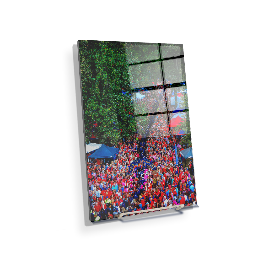 Ole Miss Rebels - Walk Of Champions from new Student Union - College Wall Art #Canvas