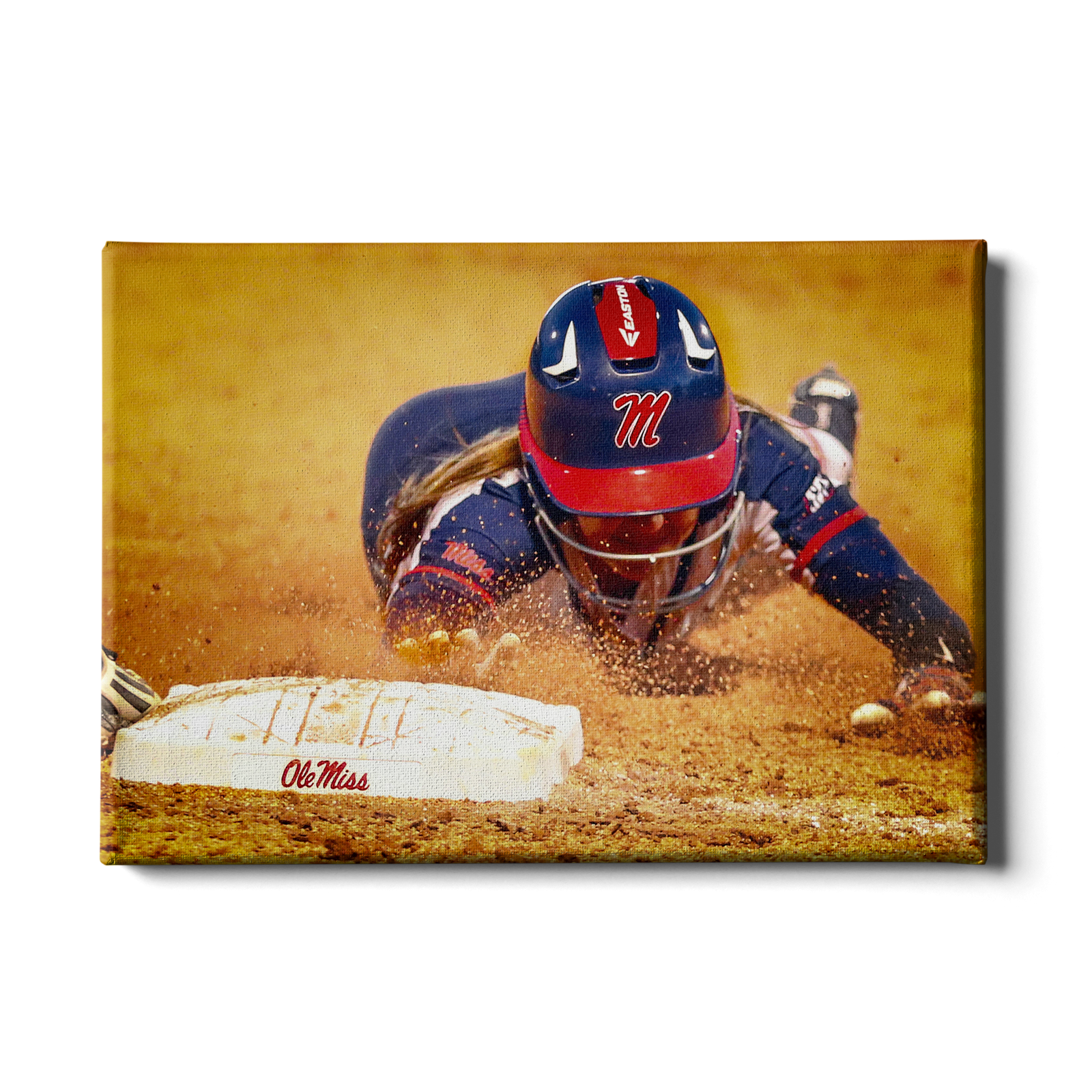 Ole Miss Rebels - Softball Safe - College Wall Art #Canvas