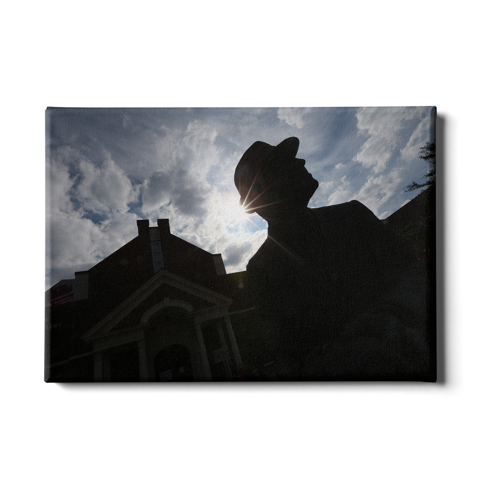 Ole Miss Rebels - Vaught Silhouette - College Wall Art #Canvas