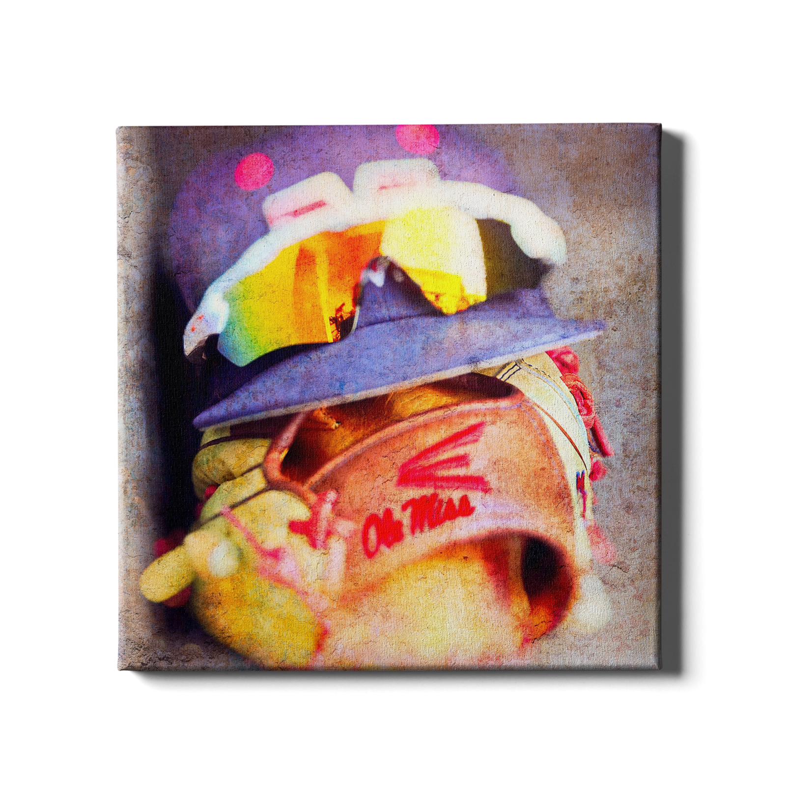 Ole Miss Rebels - Ole Miss Baseball - College Wall Art #Canvas