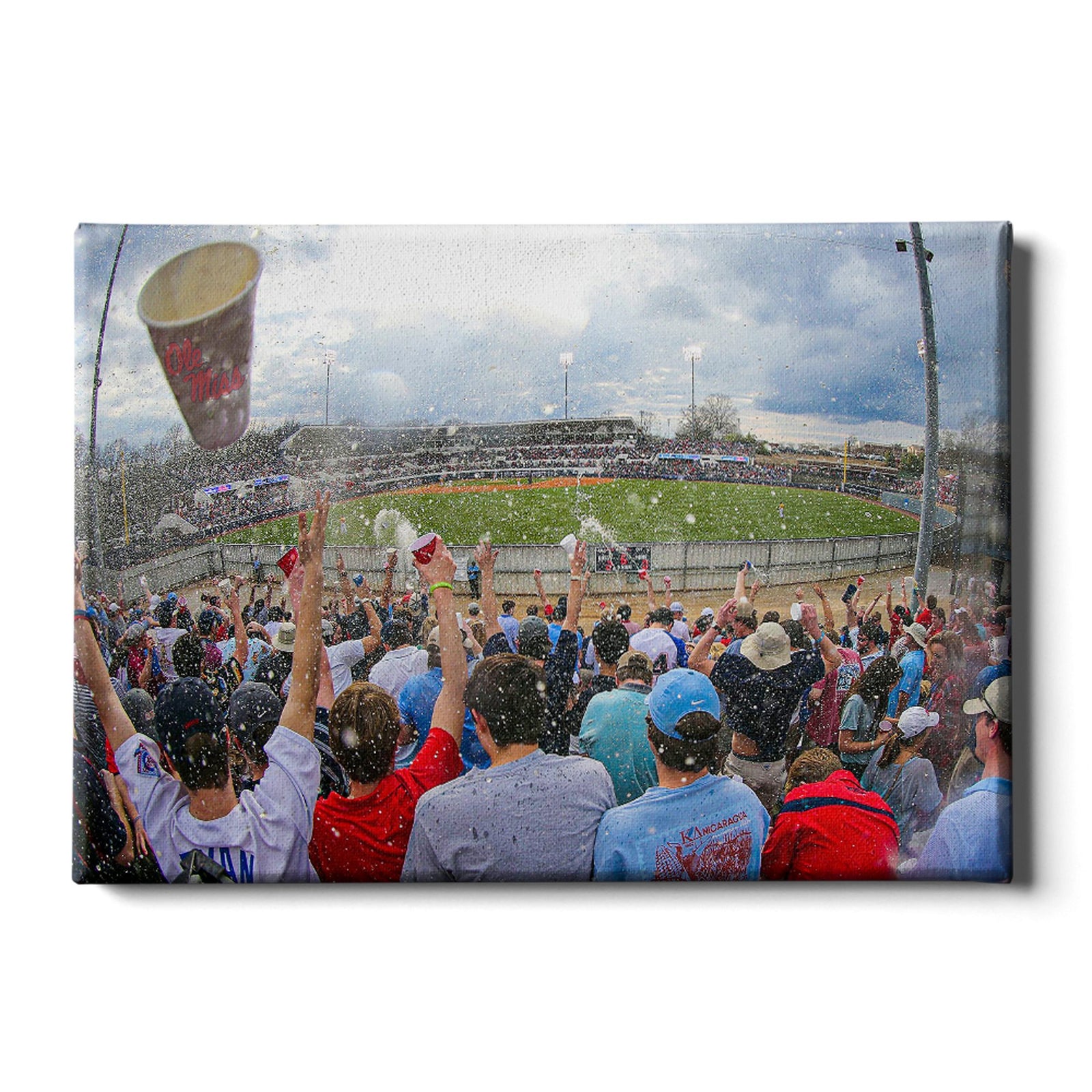 Ole Miss Rebels - Swayze Shower Right Field - College Wall Art #Canvas