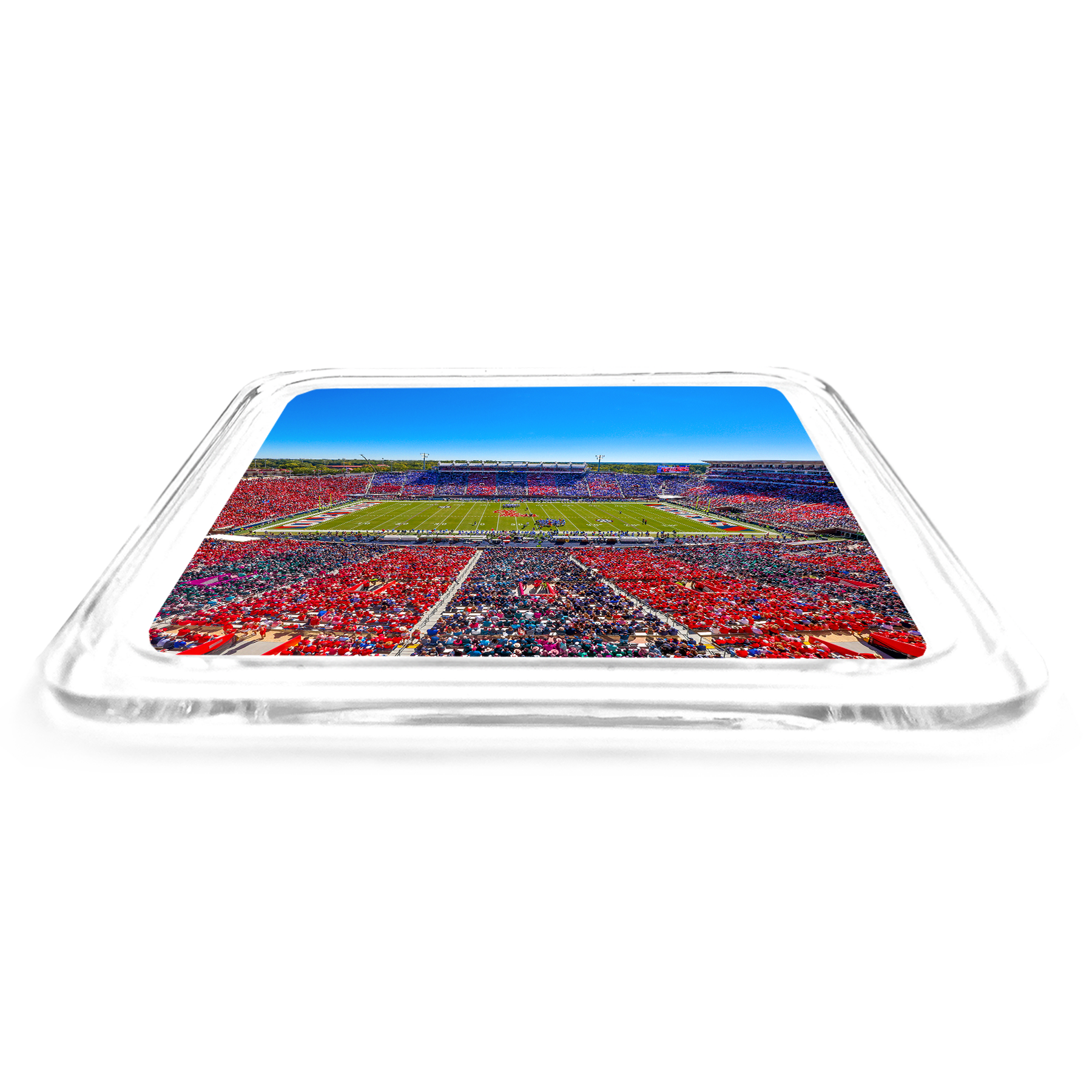 Ole Miss Rebels - Ole Miss Stripe Out Drink Coaster