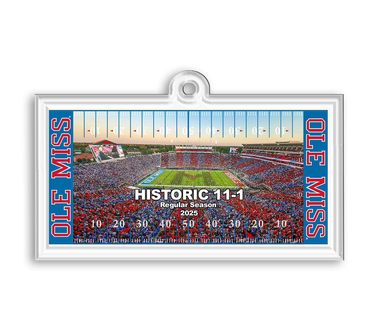 Ole Miss Rebels - Historic 11-1 Sip Stripeout