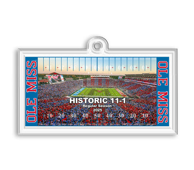 Ole Miss Rebels - Historic 11-1 Sip Stripeout