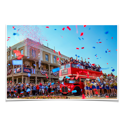 Ole Miss Rebels - Double Decker Parade of Champions - College Wall Art  #Poster