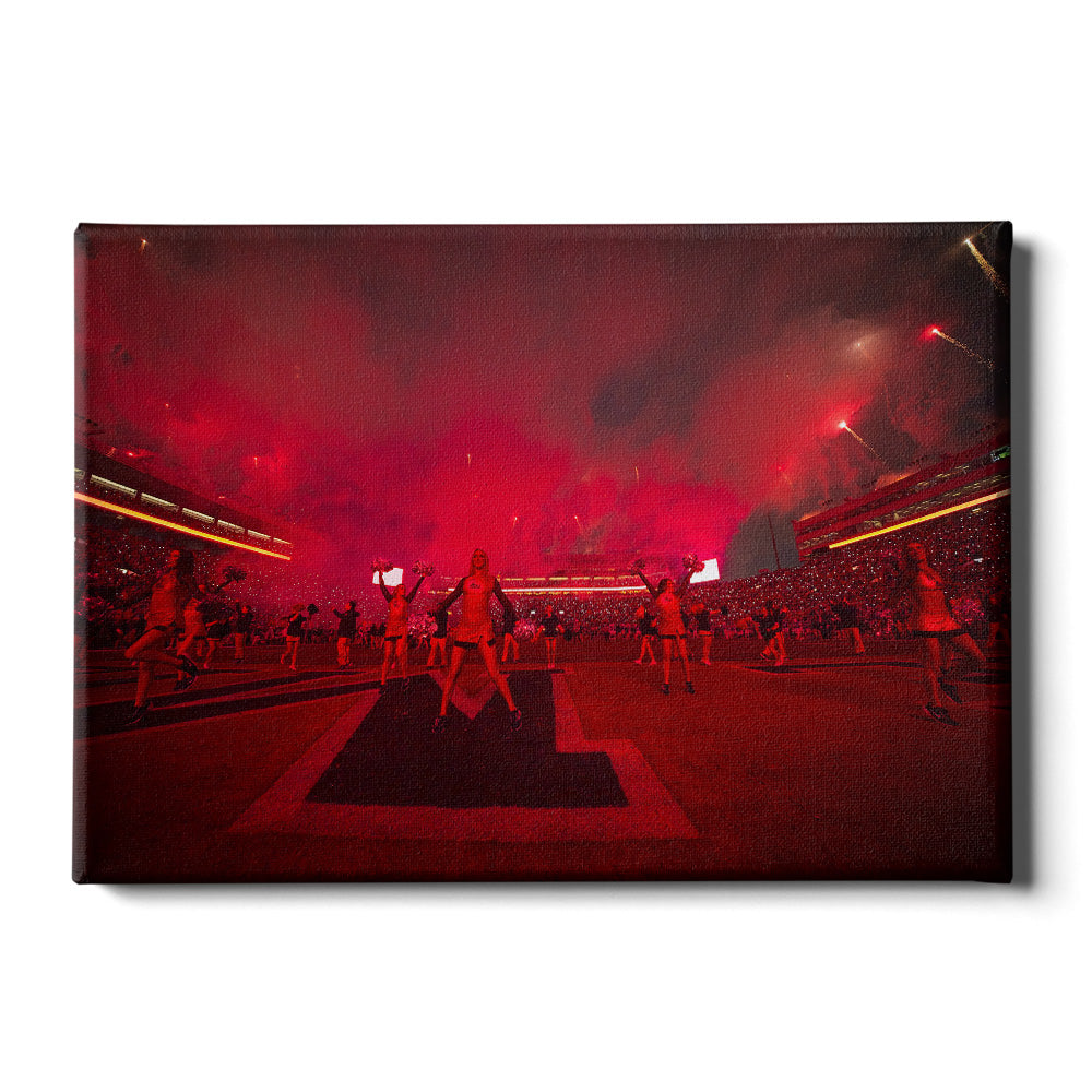 Ole Miss Rebels - Party in the SIP 4th Quarter - Rebel Wall Art #Canvas