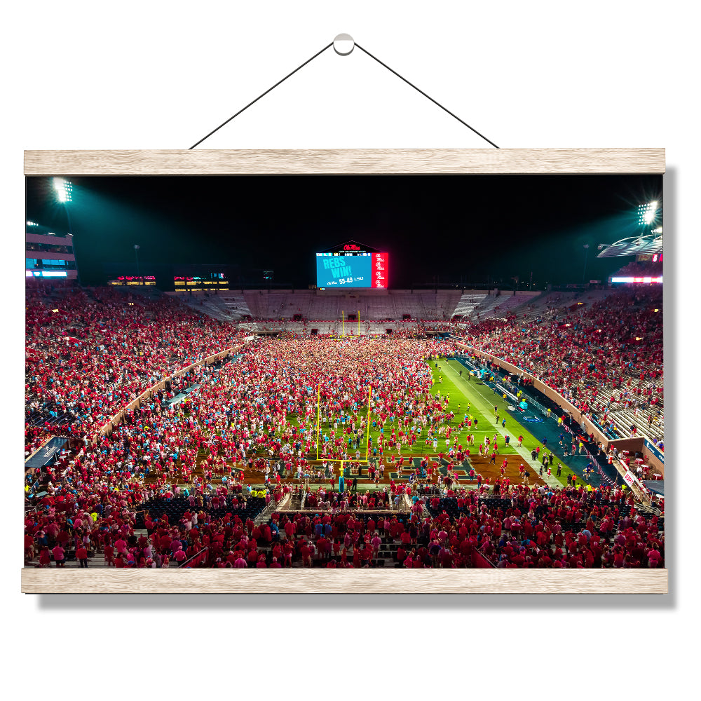 Ole Miss Rebels - Reb's Win! - College Wall  Art #Canvas