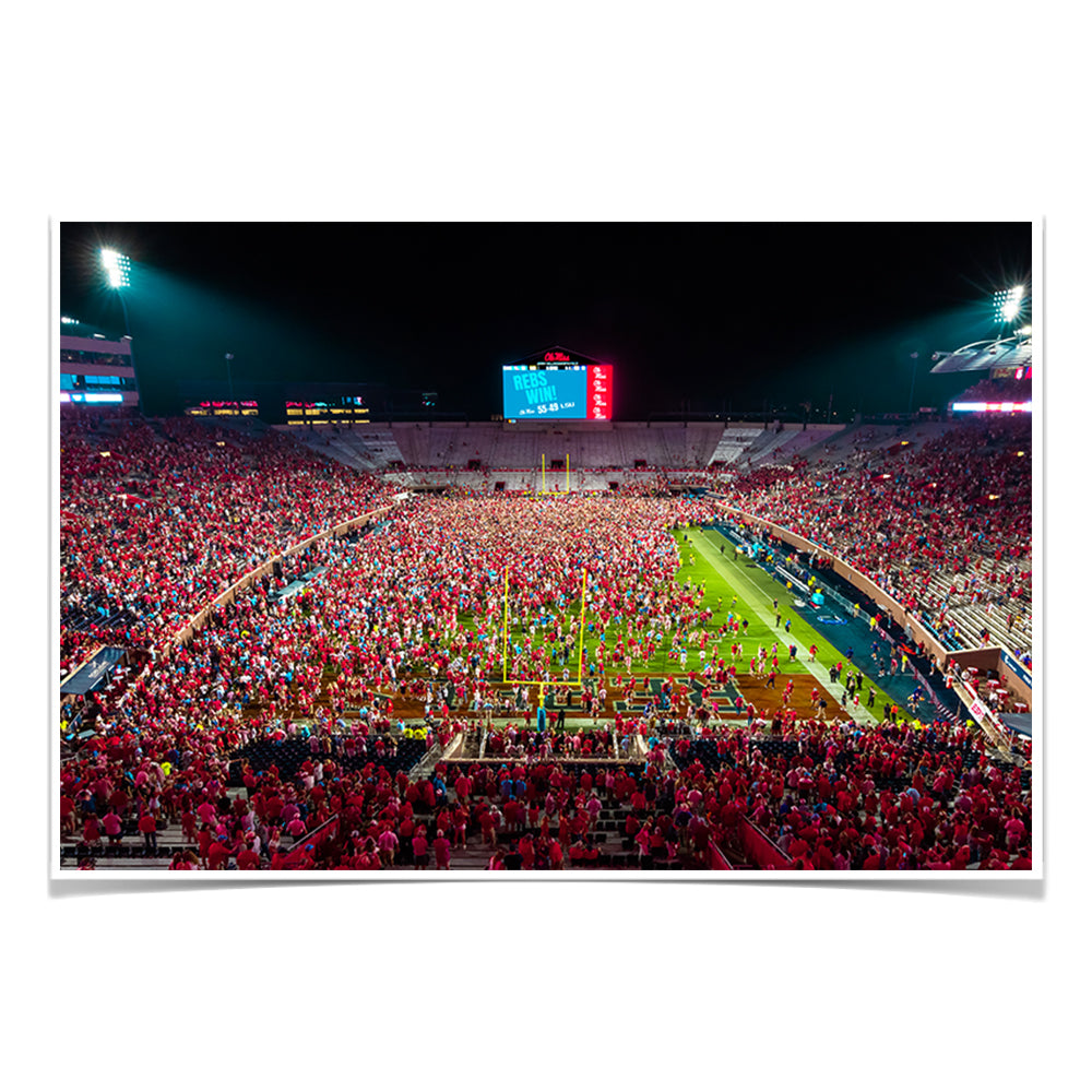 Ole Miss Rebels - Reb's Win! - College Wall  Art #Canvas