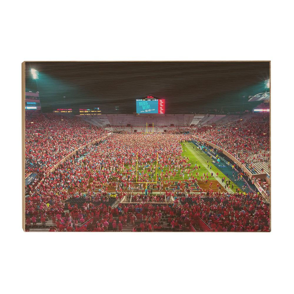 Ole Miss Rebels - Reb's Win! - College Wall  Art #Canvas