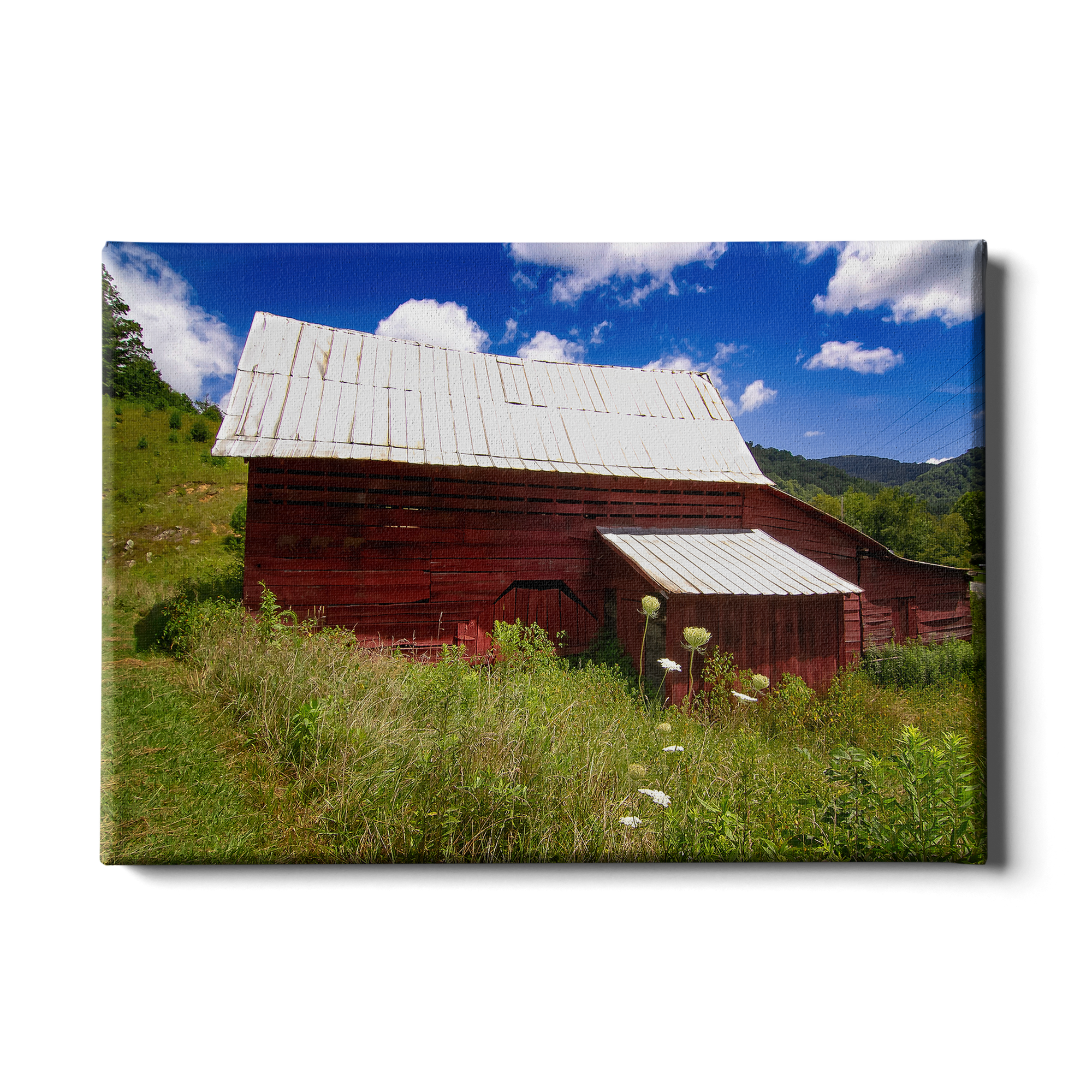 Red Barn - College Wall Art