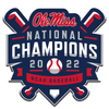 Ole Miss Rebels - 2022 NCAA Baseball Champions Shield