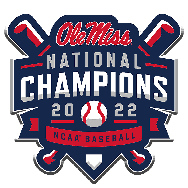 Ole Miss Rebels 2022 NCAA Baseball Champions Shield