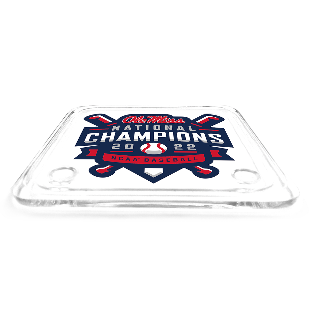 Ole Miss Rebels - National Baseball Champions Drink Coaster