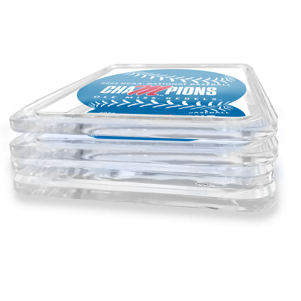 Ole Miss Rebels - ChaMpions Drink Coaster