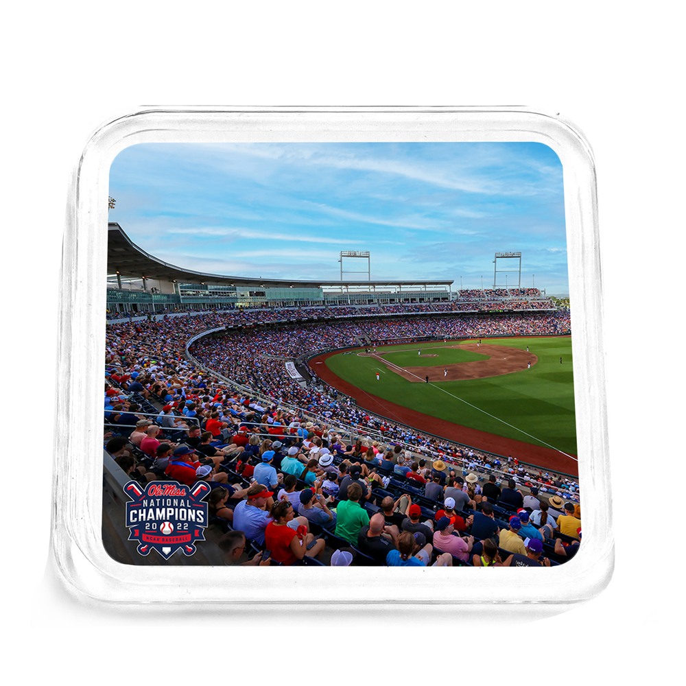 Ole Miss Rebels - CWS Game Day Drink Coaster