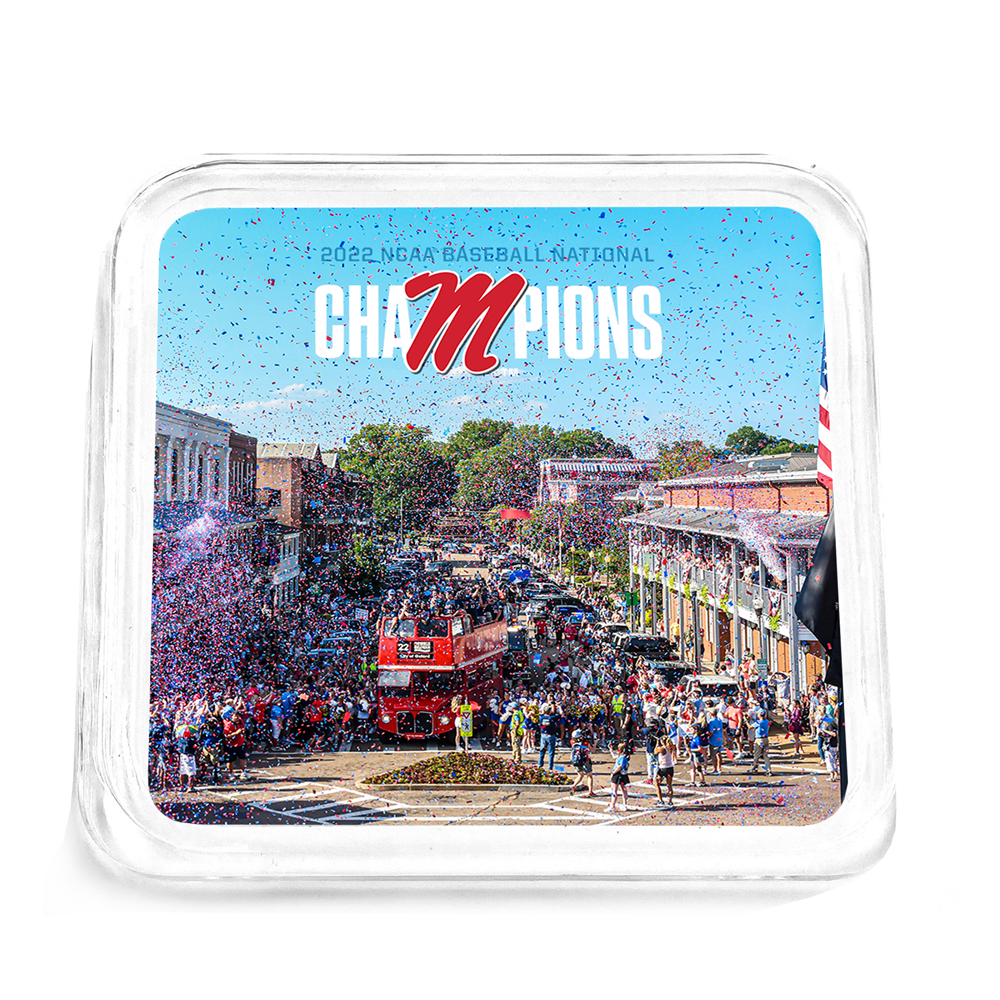 Ole Miss Rebels - 2022 Parade of Baseball National Champions Drink Coaster