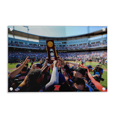 Ole Miss Rebels - The Trophy - College Wall Art #Acrylic
