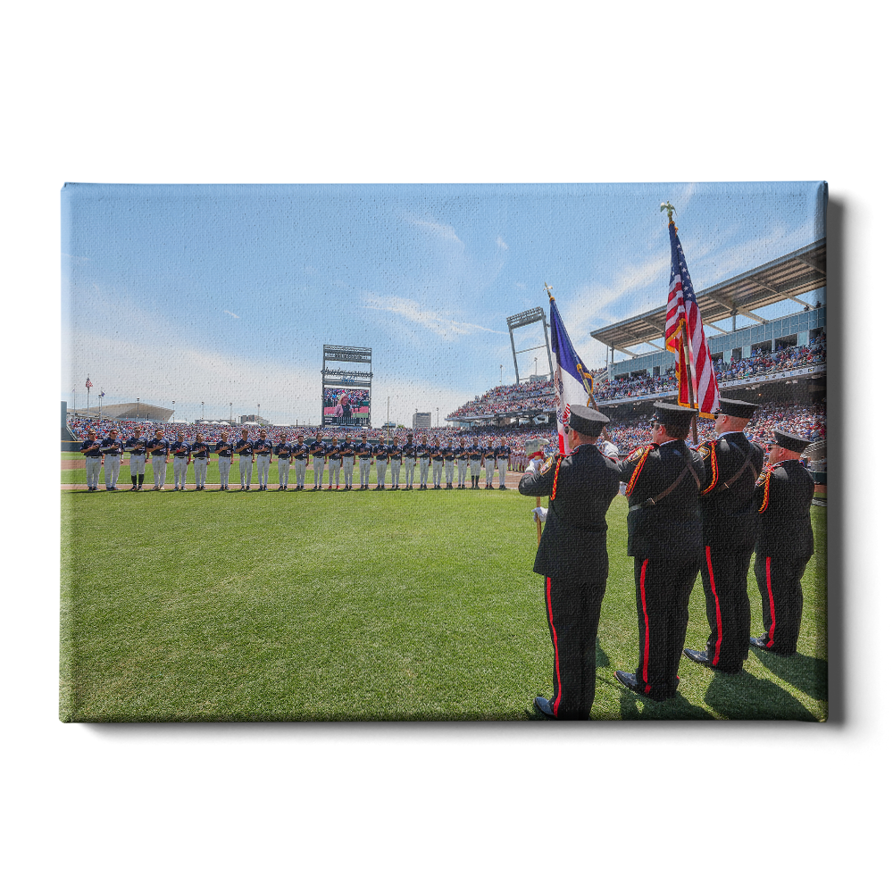 Ole Miss Rebels - National Anthem - College Wall Art #Canvas 