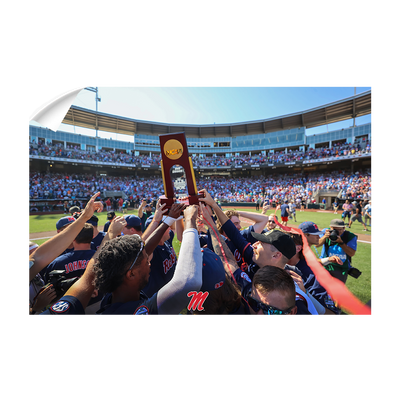 Ole Miss Rebels - The Trophy - College Wall Art #Wall Decal