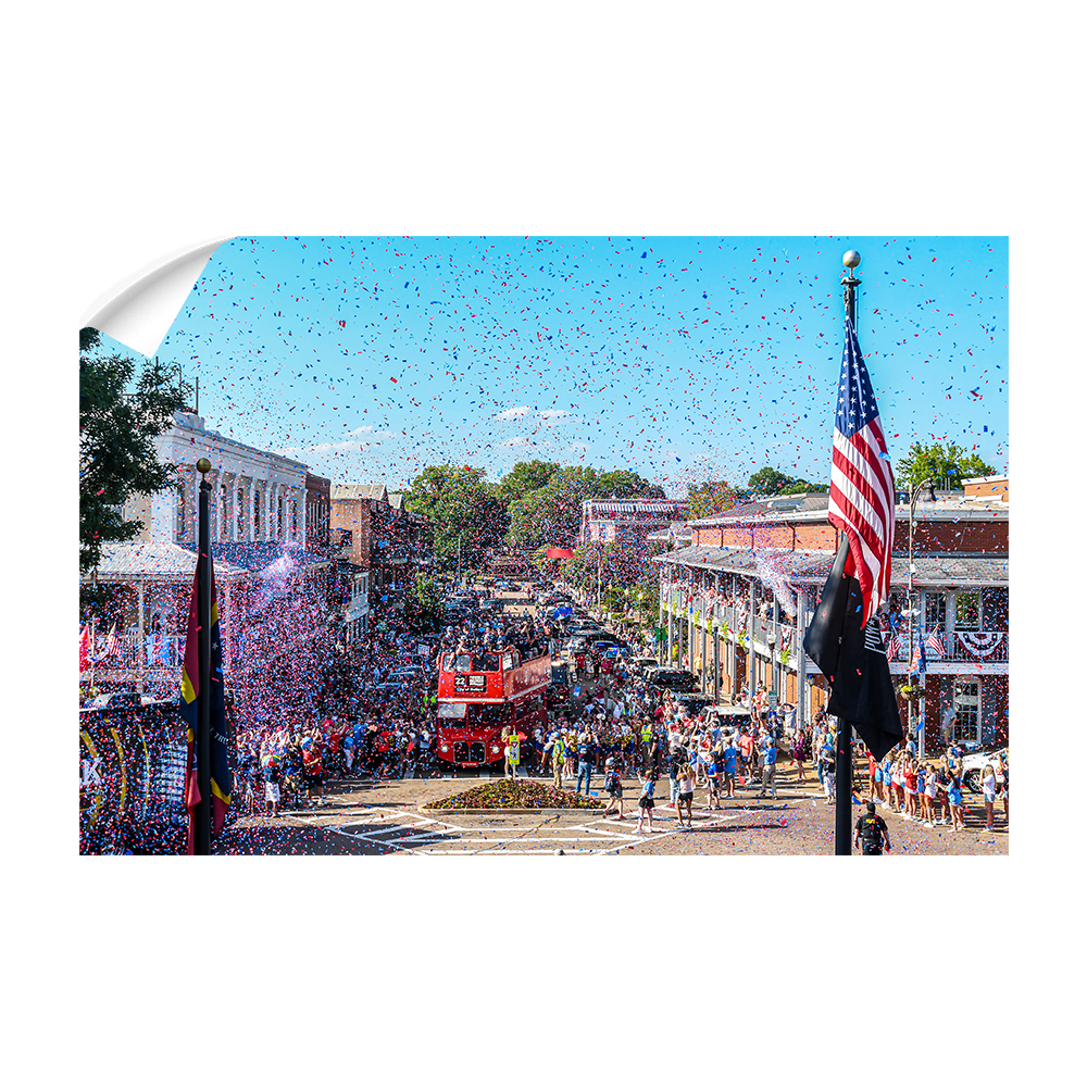 Ole Miss Rebels - Parade of Champions - College Wall Art #Canvas