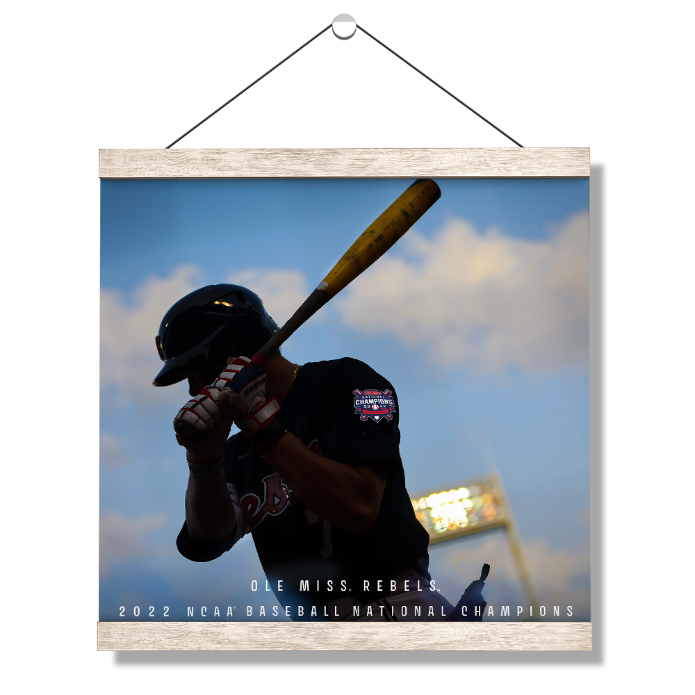 Ole Miss Rebels - Ole Miss Rebels 2022 NCAA Baseball National Champions - College Wall Art #Canvas