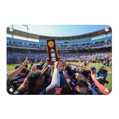 Ole Miss Rebels - The Trophy - College Wall Art #Metal