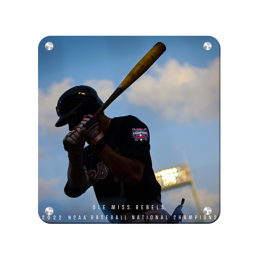 Ole Miss Rebels - Ole Miss Rebels 2022 NCAA Baseball National Champions - College Wall Art #Canvas