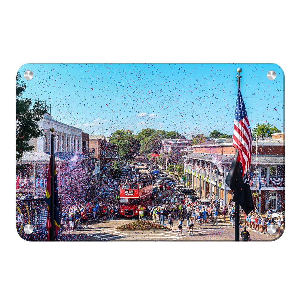 Ole Miss Rebels - Parade of Champions - College Wall Art #Canvas