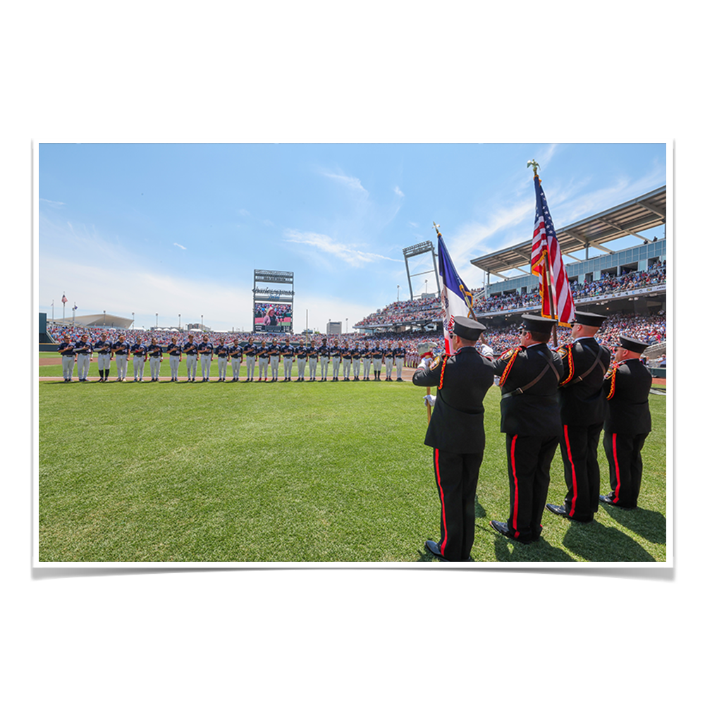 Ole Miss Rebels - National Anthem - College Wall Art #Canvas 