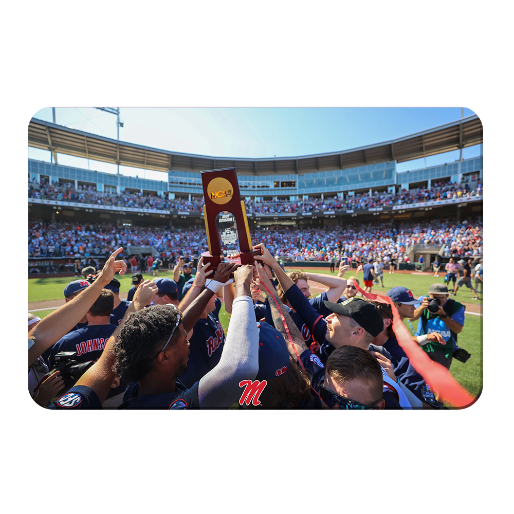 Ole Miss Rebels - The Trophy - College Wall Art #Canvas