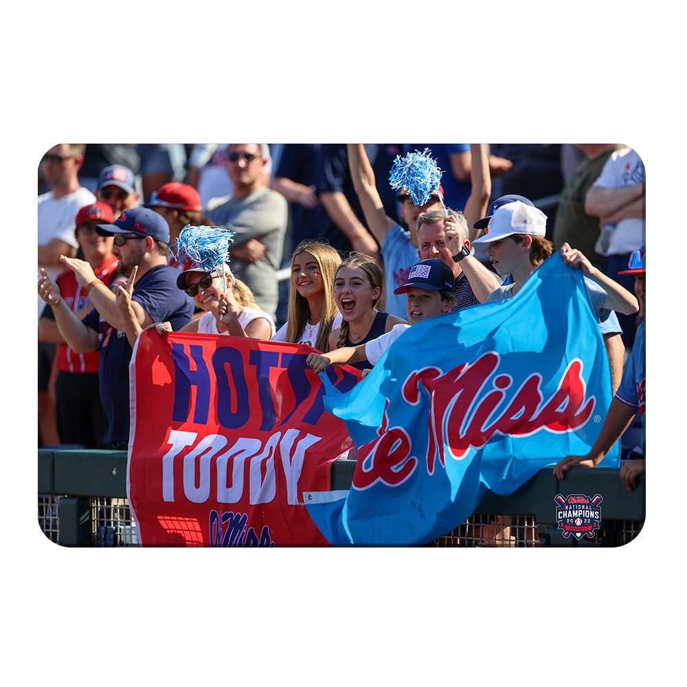 Ole Miss Rebels - Hotty Toddy Ole Miss - College Wall Art #Canvas