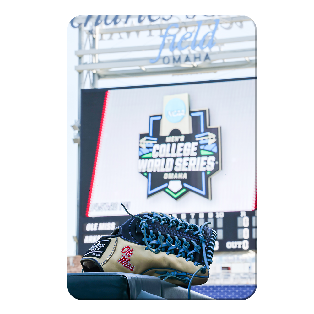 Ole Miss Rebels - Ole Miss Glove - College Wall Art #Canvas