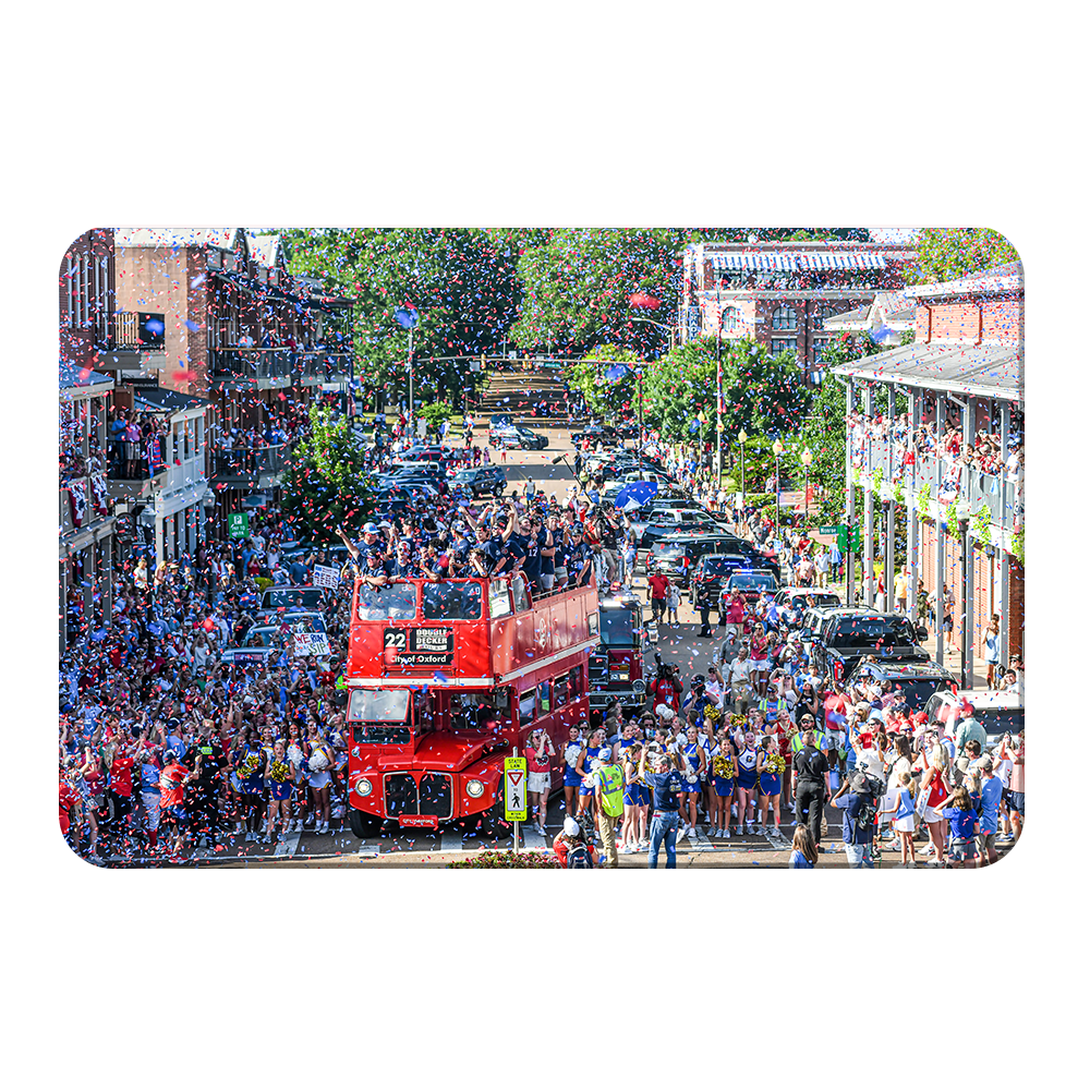 Ole Miss Rebels - Confetti - College Wall Art #Canvas