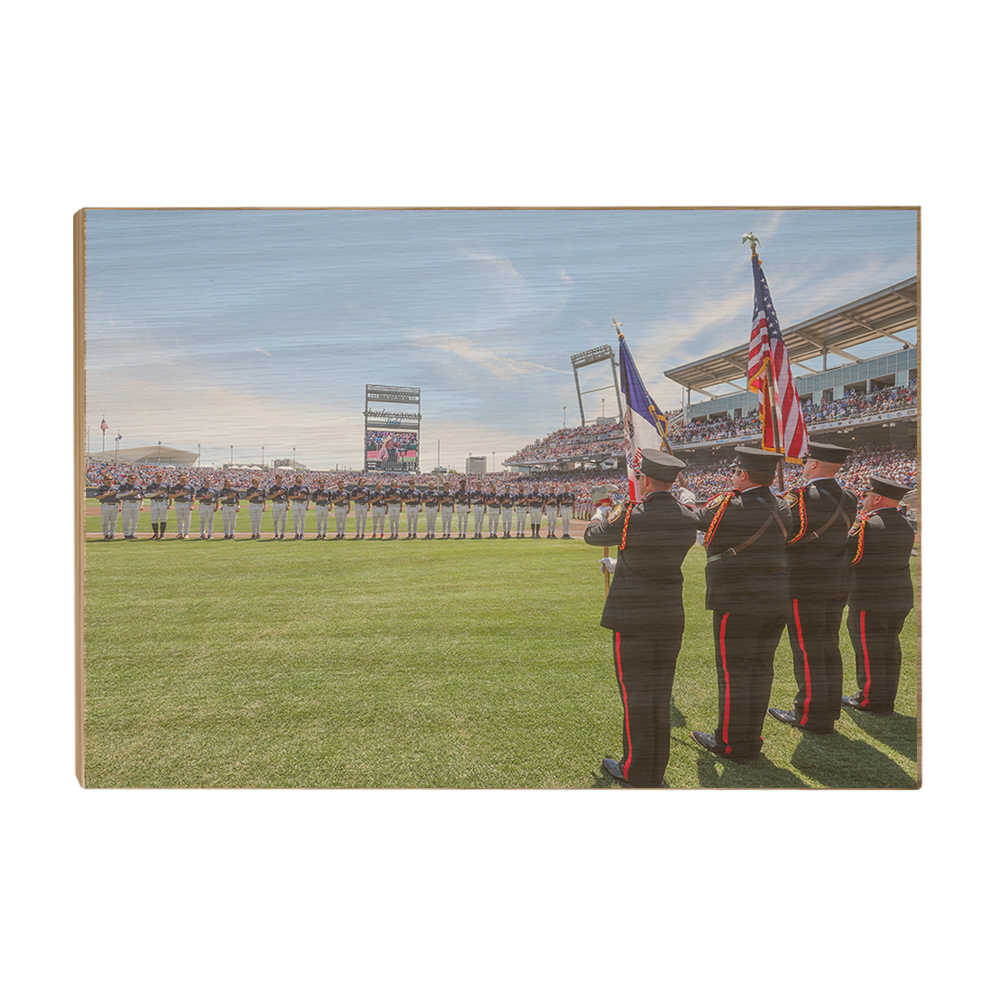 Ole Miss Rebels - National Anthem - College Wall Art #Canvas 