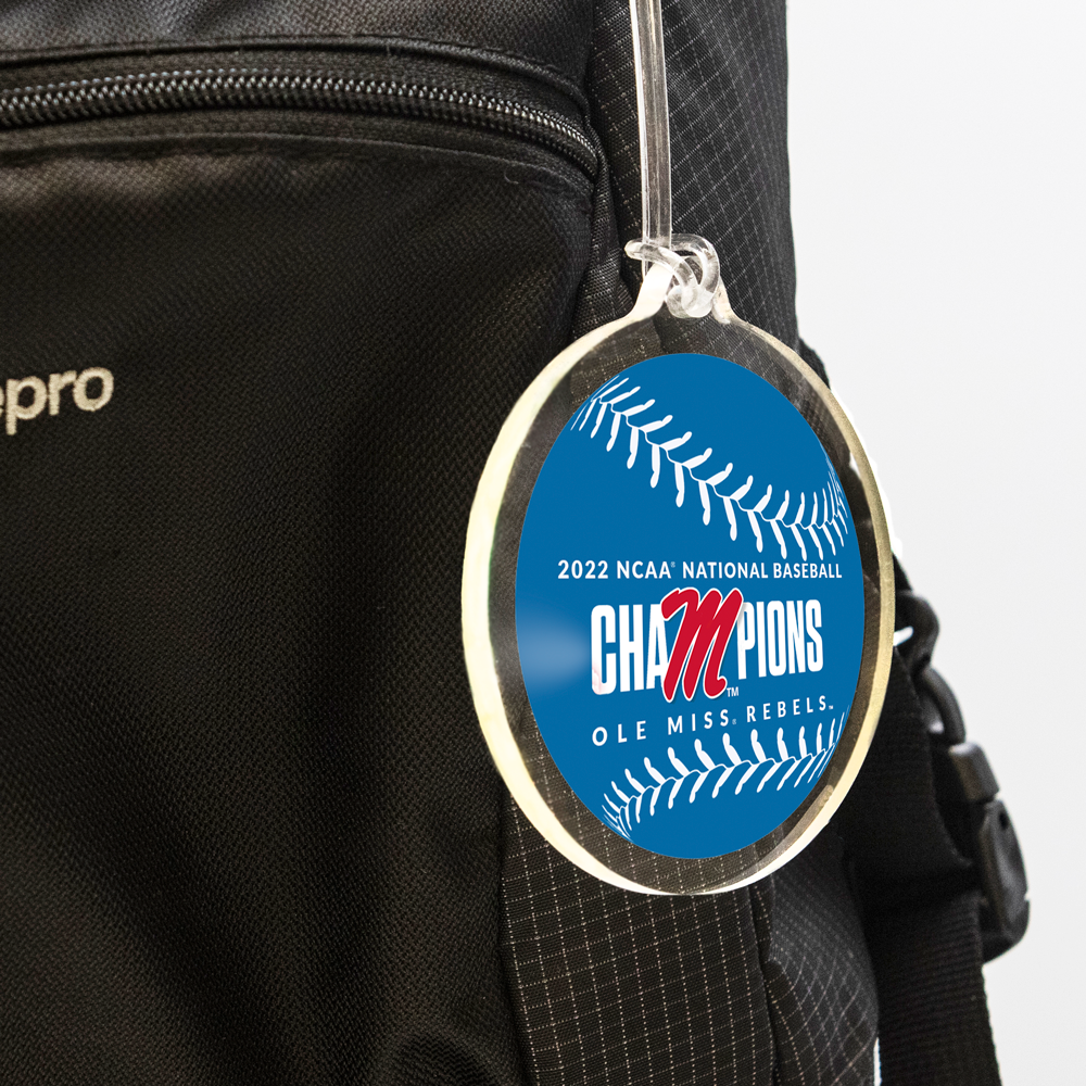 Ole Miss Rebels - ChaMpions Bag Tag & Ornament & Bag Tag