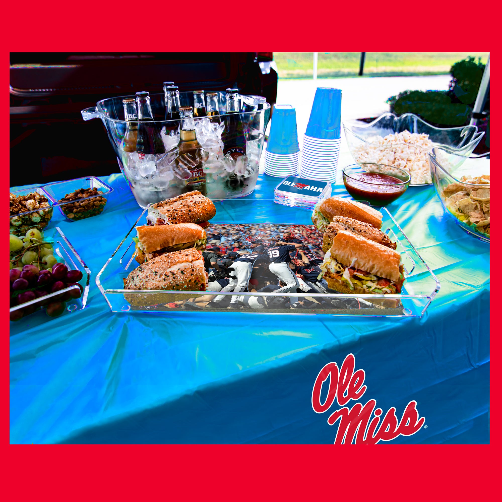 Ole Miss Rebels - Victory Decorative Tray