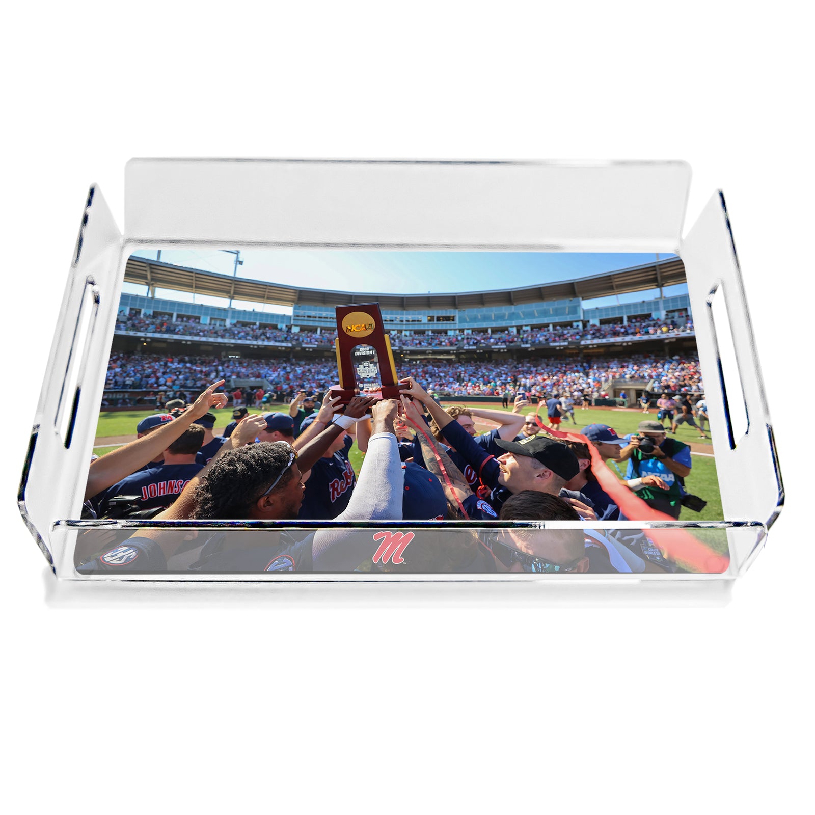 Ole Miss Rebels - The Trophy Decorative Tray