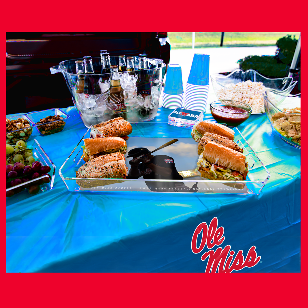 Ole Miss Rebels - Ole Miss Rebels 2022 NCAA Baseball National Champions Decorative Tray