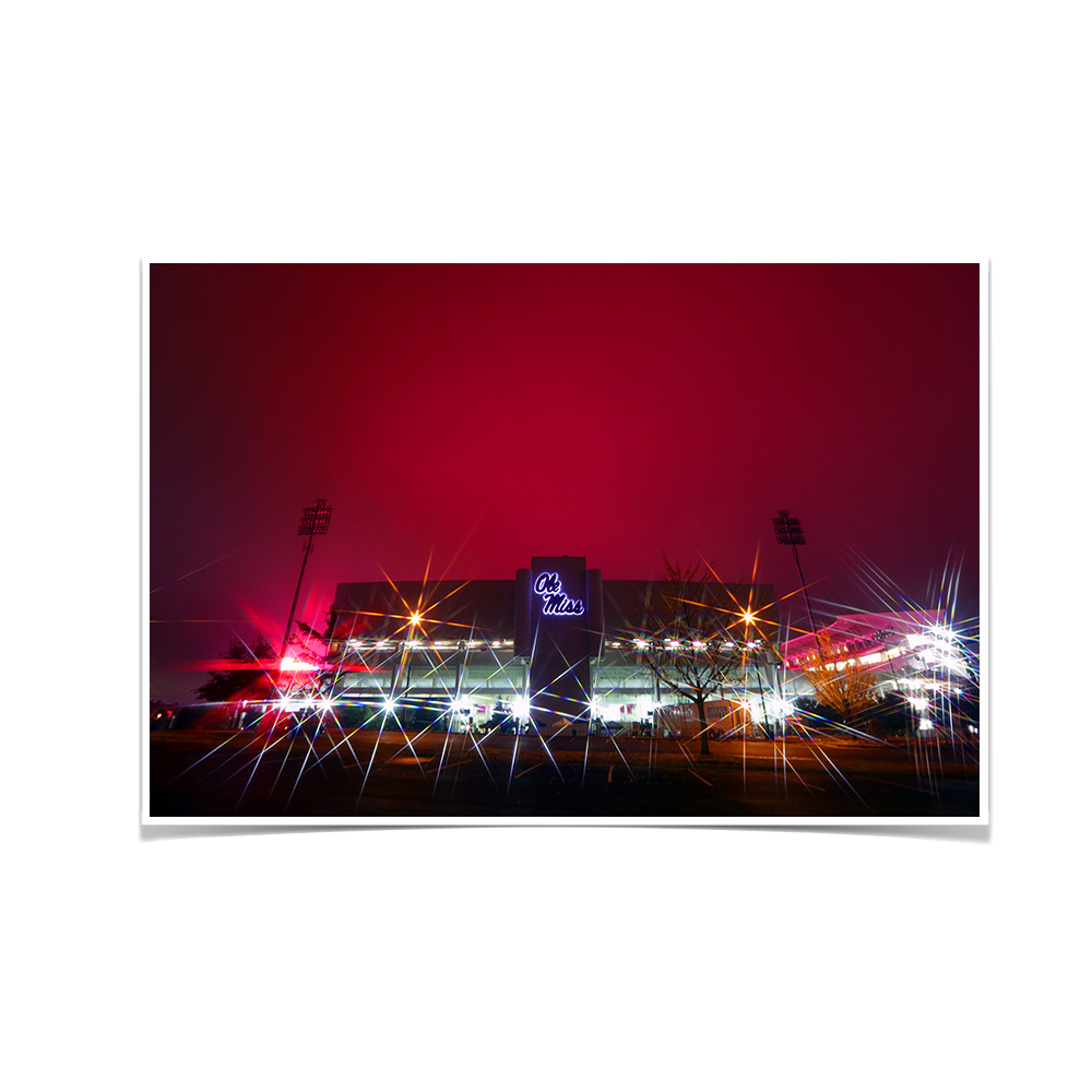 Ole Miss Rebels - VHS - College Wall Art #Canvas