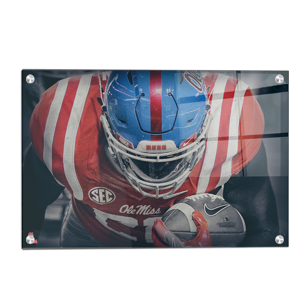 Ole Miss Rebels - Ole Miss Charge - College Wall Art #Canvas
