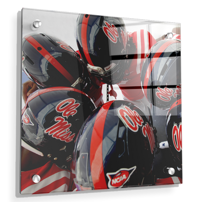 Ole Miss Rebels - Huddle - College Wall Art #Acrylic