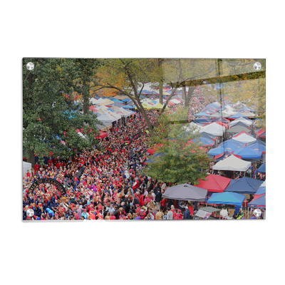 Ole Miss Rebels - Aerial Grove - College Wall Art #Acrylic